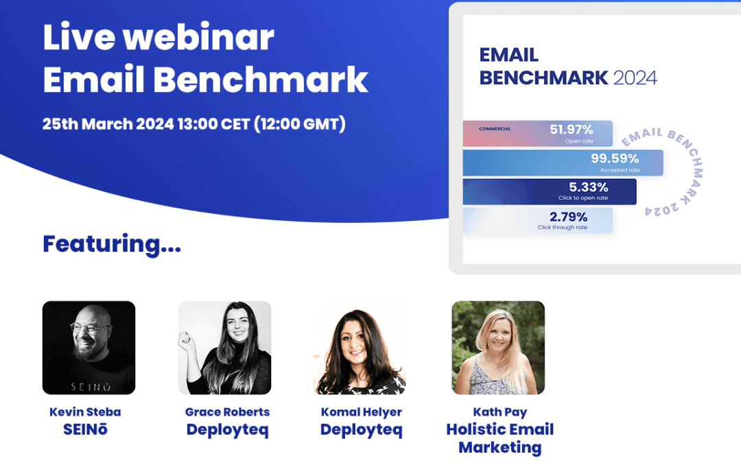 Webinar: Findings from the Email Benchmark 2024