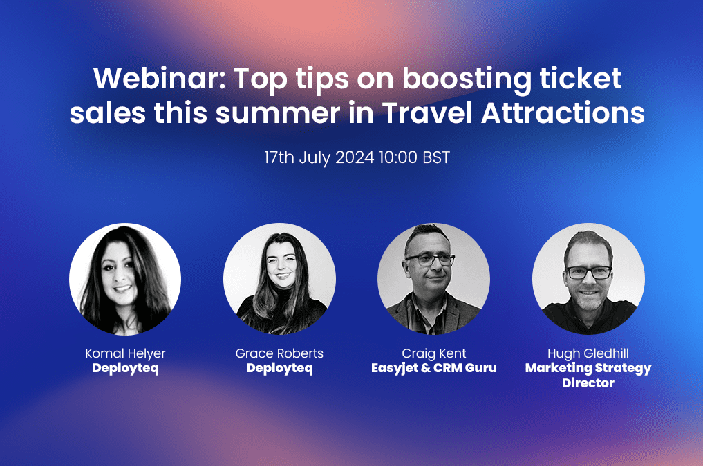 On-demand webinar: Boost your ticket sales for travel & attractions