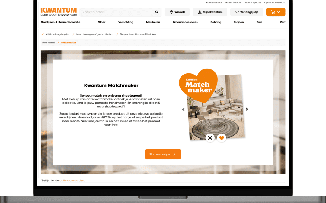 Kwantum genereert meer dan 15.000 leads met swipebare campagne