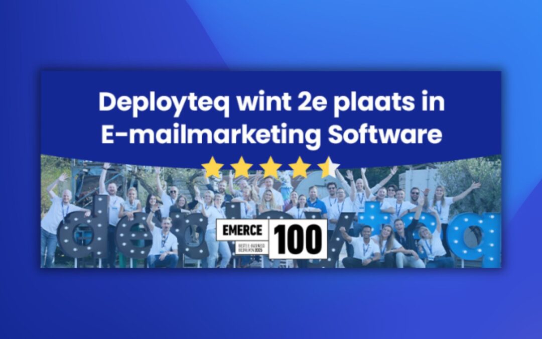 Deployteq wint 2e plaats in E-mailmarketing Software