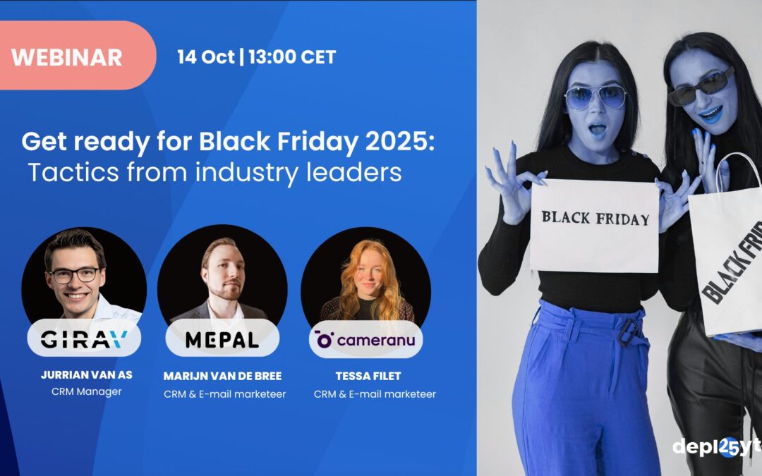 Webinar: Get ready for Black Friday 2025 – Tactics from industry leaders